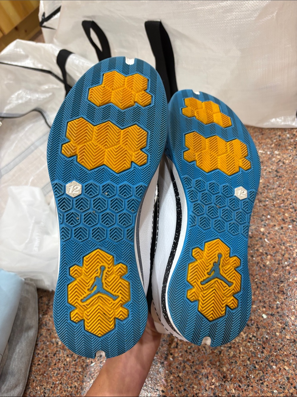 Nike Black and Blue Men's Athletic Basketball Shoes - Nike CP3 - Picture 5 of 5